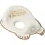 Туалетне сидіння Tega Медведики з протиковзними гумками бежеве - мініатюра 1