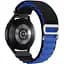 Браслет NormalCloth Wave для Samsung Galaxy Watch 6 Classic 43mm 6 Classic 47mm - черно-синий ширина крепления 20мм нейлоновый Watchbands (W45-7WB77955698) - миниатюра 1