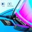 Раздвижной мини-динамик Bluetooth 5.0 Светодиодная лампа MP3 RGB Встроенный микрофон для громкой связи Слот для TF-карты - миниатюра 3