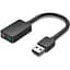 Звуковая плата VENTION Audio USB 2х3,5 мм jack 0.15m (CDYB0) - миниатюра 1