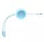 Кабель Baseus Bright Mirror 2 Series 3-in-1 Cable USB to MicroUSB+Lightning+Type-C 3.5A 1.1m CAMJ010017 Blue - мініатюра 3