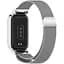 Ремешок DK CDK для Xiaomi Redmi Smart Band 3 Metal Milanese Loop Magnetic (018854) (silver) - миниатюра 2