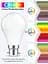 Світлодіодна лампа LEDYA B22 Bayonet 60 Вт, 9W 3000K Warm White BC GLS Frosted Light Bulbs, 806 Lumens, Non Dimmable, A60 - мініатюра 4