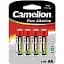 Батарейка Camelion AA LR6 Plus Alkaline х 4 (LR6-BP4) - миниатюра 1