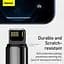 Кабель Baseus Tungsten Gold Fast Charging Cable USB to Lightning 2.4A 1m CALWJ-01 Black - миниатюра 8