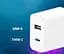 Зарядное устройство 2 порта Xiaomi CUKTECH A19 30 W Charger (Type-A+Type-C) белое - миниатюра 2