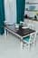 Скатертина силіконова з чорно-сірою бахромою 310х180 см - мініатюра 4