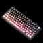 Клавиатура Attack Shark X85 Side Printed RGB Gradient Pink - миниатюра 3