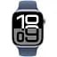 Смарт-годинник Apple Watch Series 10 GPS 42 mm Silver Denim Sport Band M/L (Grade C) Seller Refurbished - мініатюра 2