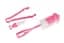 Набір щіток для миття пляшок та сосок Nuvita, рожевий (NV1485Pink) - мініатюра 1