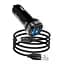 Адаптер автомобільний Hoco Type-C Cable Superior dual port Car charger set Z40 |2USB, 2.4A| - мініатюра 1