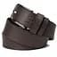 Кожаный ремень Grande Pelle коричневый 120х4х0,5 см acs0032055 - миниатюра 3
