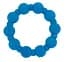 Силіконовий прорізувач Nuby з кліпсою, синій (NV0613001blue) - мініатюра 2