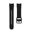 Браслет для Samsung Galaxy Watch 5 40mm - чорний ширина кріплення 20мм силікон Watchbands GColor (W21-1WB66352299) - мініатюра 2