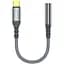 Переходник USB-C to 3.5mm F 0.14m gray ColorWay (CW-AD-CJ) - миниатюра 1
