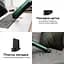 Портативный беспроводной аккумуляторный пылесос MIUI Xiaomi XT01B Vacuum Cleaner 40W 2000mAh, Green - мініатюра 4