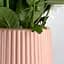 Ваза декоративна МВМ My Home, 30 см, рожева (DH-FLOWERS-03 PINK) - мініатюра 2