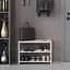 Банкетка универсальная Ferrum-decor Слайм 45x63x26 белый ДСП Дуб Сан-Марино 16мм (FRD-104076) - миниатюра 1