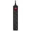 Мережевий фільтр живлення REAL-EL RS-PROTECT M 10m, black (EL122300037) - мініатюра 1