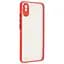 Чехол-накладка для Xiaomi Redmi 9A, Frosted Matte, красный, противоударный чехол с защитой всего корпуса, термополиуретан TPU + поликарбонат PC, ArmorStandart (ARM66732) - мініатюра 1
