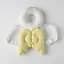Захист від падіння Ангельські крила з німбом BO329 жовто-білий - мініатюра 2