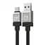Кабель Baseus CoolPlay Series Fast Charging Cable USB to Type-C 100W 1m CAKW000601 Black - миниатюра 1