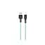 Дата кабель USB 2.0 AM to Lightning 1.0m 5A green XO (NB166-L-1-GR) - мініатюра 1