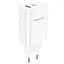 МЗП Borofone BN10 Sunlight PD65W (1USB-A/1C) White - мініатюра 1