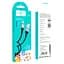 Кабель Hoco X72 Pisces Cable USB to Lightning 2,4A 1m Black - мініатюра 2