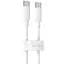 Cable Hoco X51 High-Power Type-C to Type-C (100W) White 1m - мініатюра 1