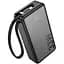 Акумулятор портативний Hoco Q27a power bank 10000mAh 33w інтегрований кабель - мініатюра 1
