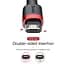 Кабель Baseus Cafule microUSB USB 2.4 A 1m CAMKLF-B91 чорно-червоний - мініатюра 4