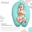 Подушка для вагітних та годування Papaella, 170х30 см, ментоловий (8-33266) - мініатюра 5