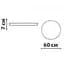 Накладний світильник Friendlylight Mono R60 LED 100W FL2038 - миниатюра 3