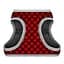 Шлея для собак м'який Waudog Clothes c QR паспортом малюнок Шотландка червона XS3 B 32-35 см, C 22-24 см - мініатюра 2