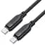 Дата кабель Acefast C16-03 Type-C to Type-C 60W (1.2m) Black - миниатюра 2