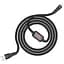 USB Cable Hoco S4 Lightning Black 1m (with display) - мініатюра 3