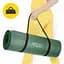 Килимок (мат) спортивний 4FIZJO NBR 180 x 60 x 1 см для йоги та фітнесу Navy Green (P-5905973406680) - мініатюра 6