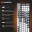 Клавиатура GamePro Genesis Metallic 100% Red switches (MK144G) - миниатюра 5