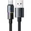 Кабель Mcdodo USB-A to USB-C Cable with 7 Colorful Lights 1.2 м CA-8180 Чорний - мініатюра 1