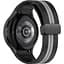 Ремінець для Samsung Galaxy Watch FE - чорно-сірий ширина кріплення 20мм силікон Watchbands Cls-line-black (FEWBWB21691159) - мініатюра 1