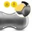М'яч для фітнесу (арахіс) 4FIZJO Air Ball Peanut 45 x 90 см Anti-Burst Grey (P-5905973407175) - мініатюра 10
