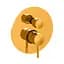 Смеситель для ванны/душа на 2 потребителя Paffoni Light honey gold LIG018HG, Золотой - миниатюра 1