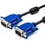 Кабель Atcom Vga-Vga 2 ferite DE-15Hd пакет довжина 1.8мчорний із синім - мініатюра 1