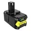 P108 18V 5000mAh Li-ion Заміна для батареї Ryobi ONE+ RBL1810 - мініатюра 1