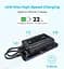 Повербанк Anker 20000 mAh 45W Power Bank з вбудованими кабелями швидка зарядка PD наскрізна зарядка LED дисплей УМБ Рожевий - мініатюра 3
