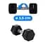 Гантель шестигранна Thunder 7,5 кг (HEXAGONAL-DUMBBELLS-7,5KG) - мініатюра 5