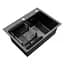 Кухонная мойка Kroner KRP Schwarze - 5843HM PVD (3,0/1,0 мм) (CV022794) - миниатюра 7