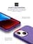 Силиконовый чехол для Apple iPhone 14 Plus, ICON2 Case, фиолетовый, противоударный, панель, защита всего корпуса, матовая поверхность Soft Touch, выступает над дисплеем, совместим с защитными стеклами и пленками, с микрофиброй, ArmorStandart (ARM68468) - мініатюра 5
