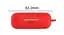 Чехол-накладка DK Silicone Candy Friendly с карабином для Honor FlyPods 3 (011399) (red) - миниатюра 2